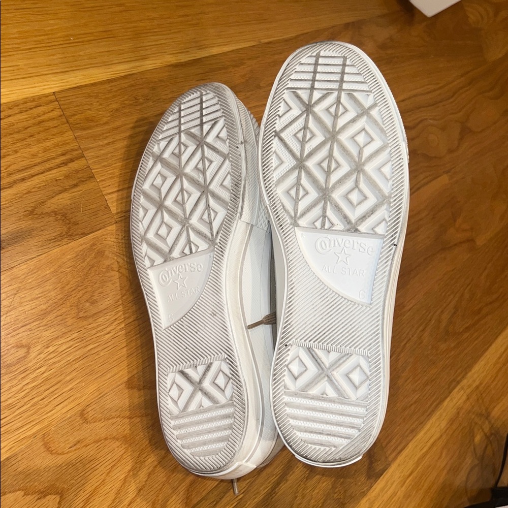 Converse light brown platform suede high tops - Picture 5 of 5